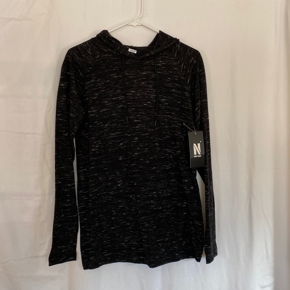 NWT Navy Yard Long Sleeve Shirt with Hood - Men’s S - Picture 1 of 6
